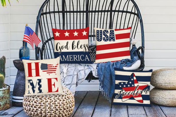 shop fourth of july throw pillows