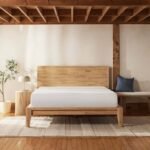 wood bed frame