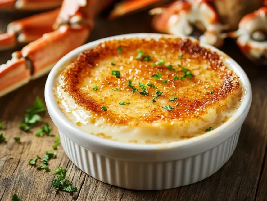 crab brulee recipe